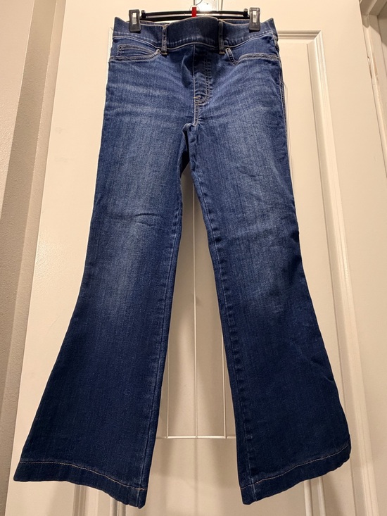 SPANX Denim - Spanx Classic Women's Dark Blue Flare Jeans